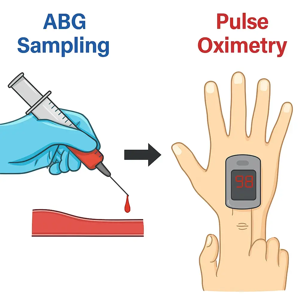 Real World Example: PO2 vs SpO2 in clinical practice