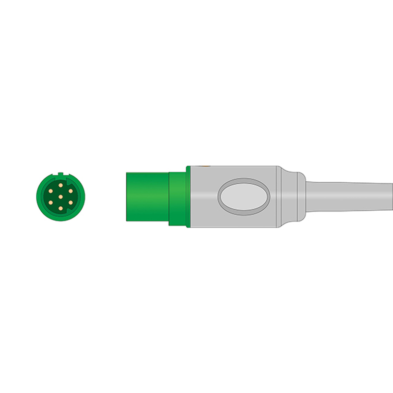 Compatible 3-lead with Respiratory Rate ECG Trunk Cable AHA (comparable to Siemens 5592162) (comparable to Siemens 5592162) – image 2 of 2