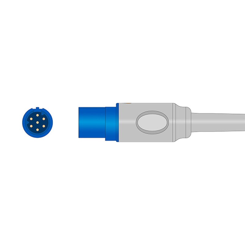 Compatible Adult Finger Clip SpO2 Sensor 3.0m (for use with Siemens, Technology: Nellcor Oxismart) (comparable to Siemens #2) – image 2 of 2