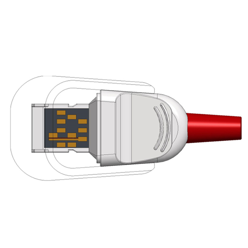 Compatible Adult Finger Clip SpO2 Sensor 1.0m (comparable to Masimo 4050 (RD SET DCI), Technology: RD) (comparable to Masimo 4050 (RD SET DCI)) – image 2 of 2