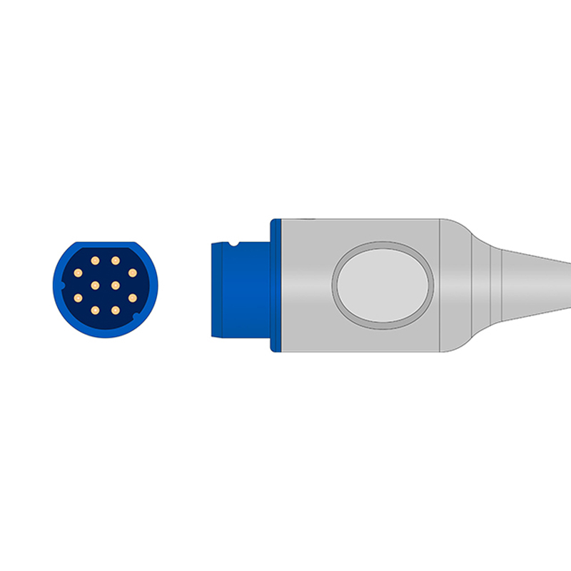 Compatible Adult Finger Clip SpO2 Sensor 3.0m (for use with Siemens, Technology: Nellcor Oxismart) (comparable to Siemens #1) – image 2 of 2