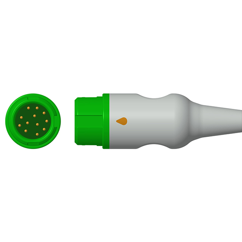 Compatible 3-lead with Respiratory Rate ECG Trunk Cable AHA (comparable to Mindray 0010-30-42720) (comparable to Mindray 0010-30-42720) – image 2 of 2