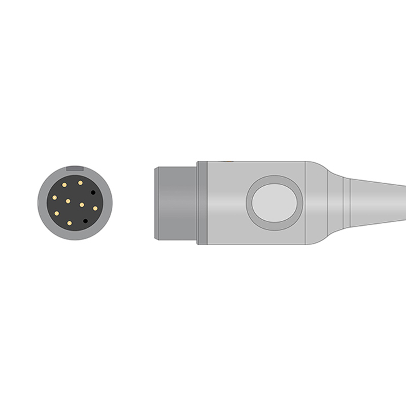 Compatible SpO2 Adapter Cable 3.0m (comparable to Mindray 0010-20-42712, used with Nellcor OxiMax Sensors) (comparable to Mindray 0010-20-42712) – image 2 of 2