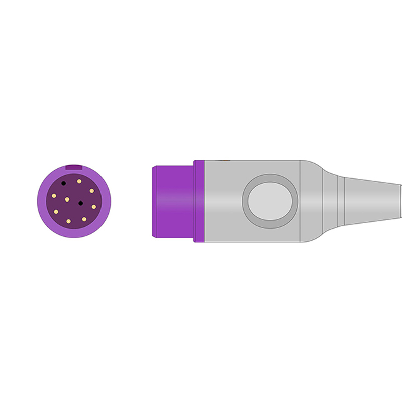Compatible SpO2 Adapter Cable 2.4m (comparable to Mindray 115-020768-00, used with Masimo LNCS Sensors) (comparable to Mindray 115-020768-00) – image 2 of 2