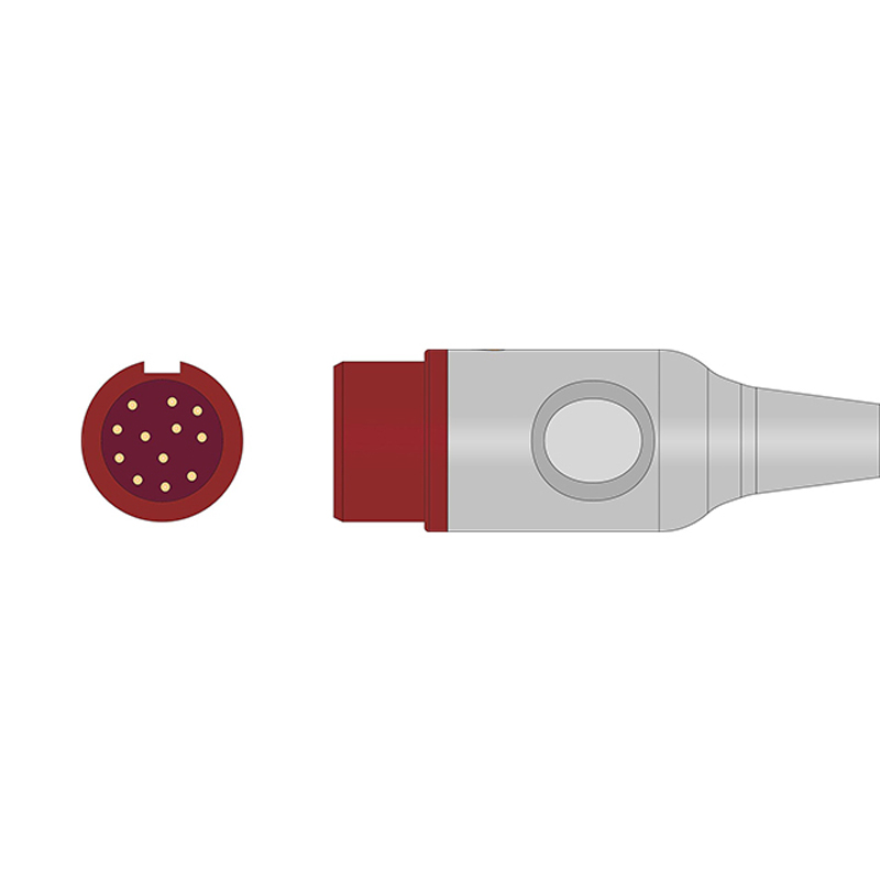 Compatible IBP Adapter Cable (comparable to Mindray 0010-21-12179, used with Edwards, Transducer) (comparable to Mindray 0010-21-12179) – image 2 of 2