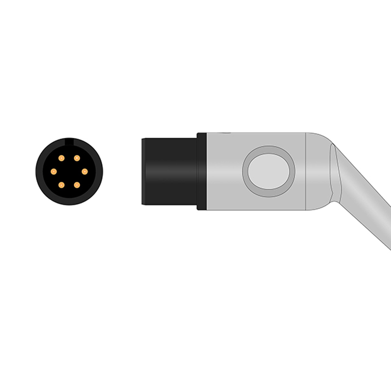 Compatible 3-lead One-Piece ECG Cable with Snap end (comparable to Datascope 0131-00-0079) AHA (comparable to Datascope 0131-00-0079) – image 2 of 2