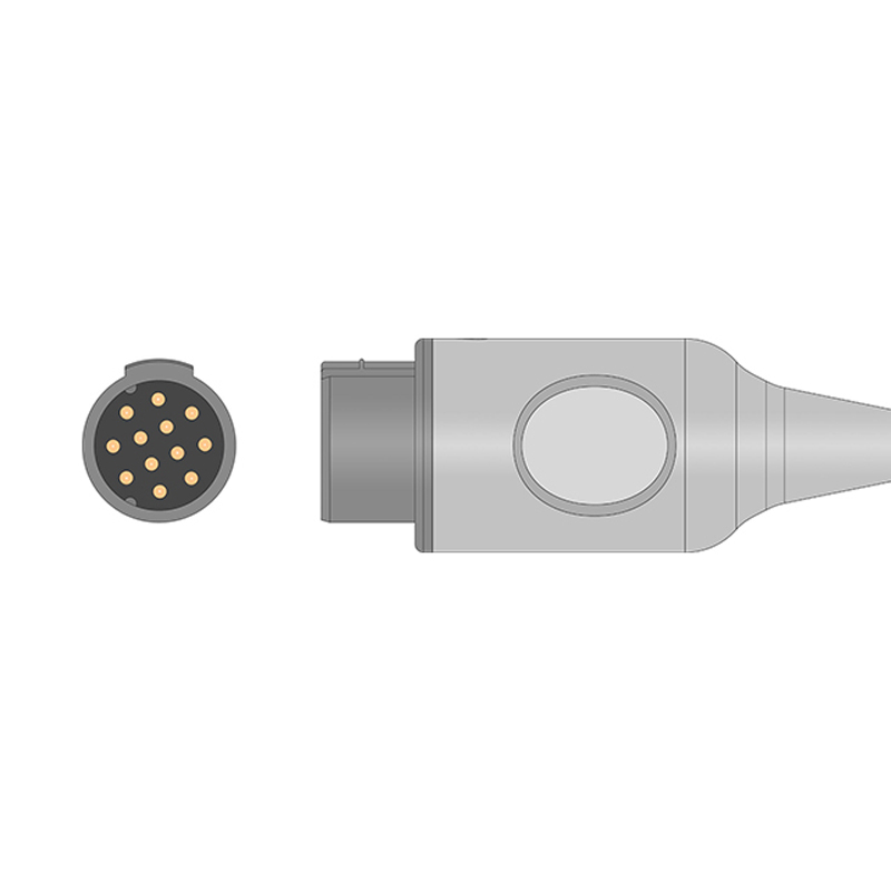 Compatible Fetal Leg Plate (DECG) Cable (2.5m) (comparable to GE Healthcare 1558AAO, Used with Qwik Connect Plus Spiral) (comparable to GE Healthcare 1558AAO) – image 2 of 2