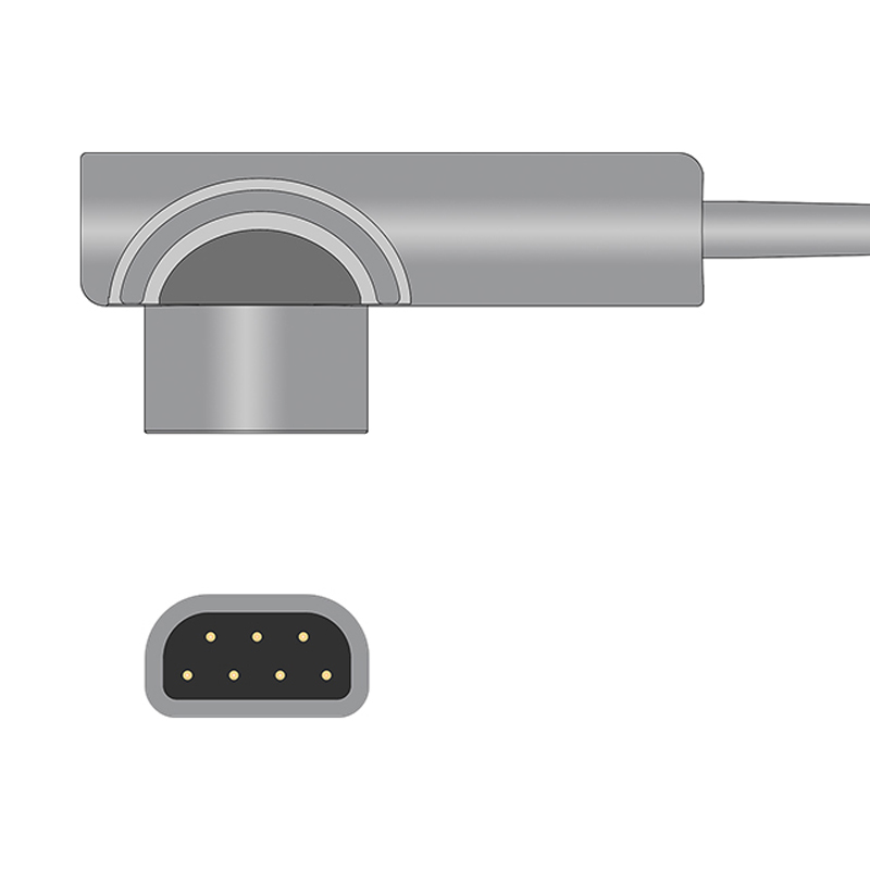 Compatible 6-lead ECG Leadwire with Snap end Molded 0.9m AHA (comparable to Physio-Control 11111-000022) (comparable to Physio-Control 11111-000022) – image 2 of 2