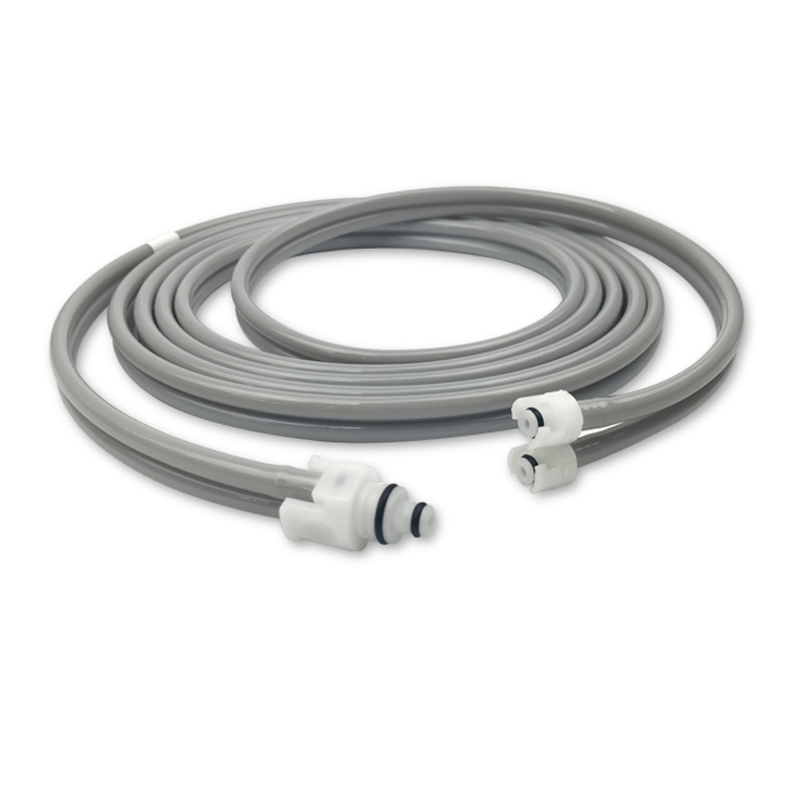 Compatible Adult/Pediatric 2-Tubes BP Air Hose, 3.0m (comparable to Datex Ohmeda 877235 (OEM is mated twist-lock connectors), use with: 2-Tube Female Submin Cuff) (comparable to Datex Ohmeda 877235 (OEM is mated twist-lock connectors))