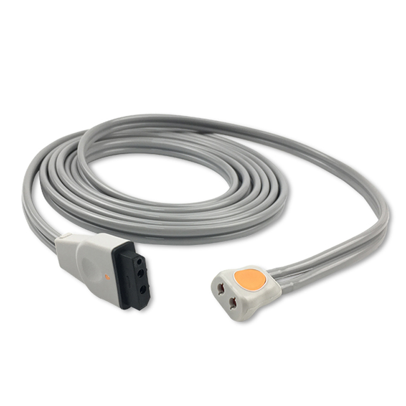 Compatible Adult/Pediatric 2-Tubes BP Air Hose, 3.6m (comparable to GE Healthcare 2058203-002, use with: 2-Tube DINACLICK Cuff) (comparable to GE Healthcare 2058203-002)
