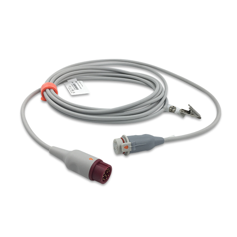 Compatible IBP Adapter Cable (comparable to Mindray 001C-30-70757, used with B.D., Transducer) (comparable to Mindray 001C-30-70757) – image 1 of 2