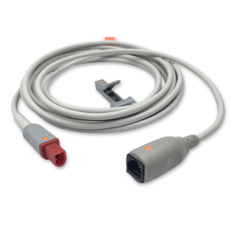 Compatible IBP Adapter Cable (comparable to Mindray 040-000052-00, used with Abbott/Medex, Transducer) (comparable to Mindray 040-000052-00) – image 1 of 2