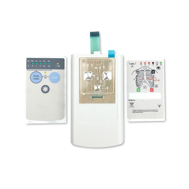 Compatible Tele Case w/o Lead Wire Block (alternative to GE Healthcare, used for ApexPro CH) (comparable to GE Healthcare 2010308-001)