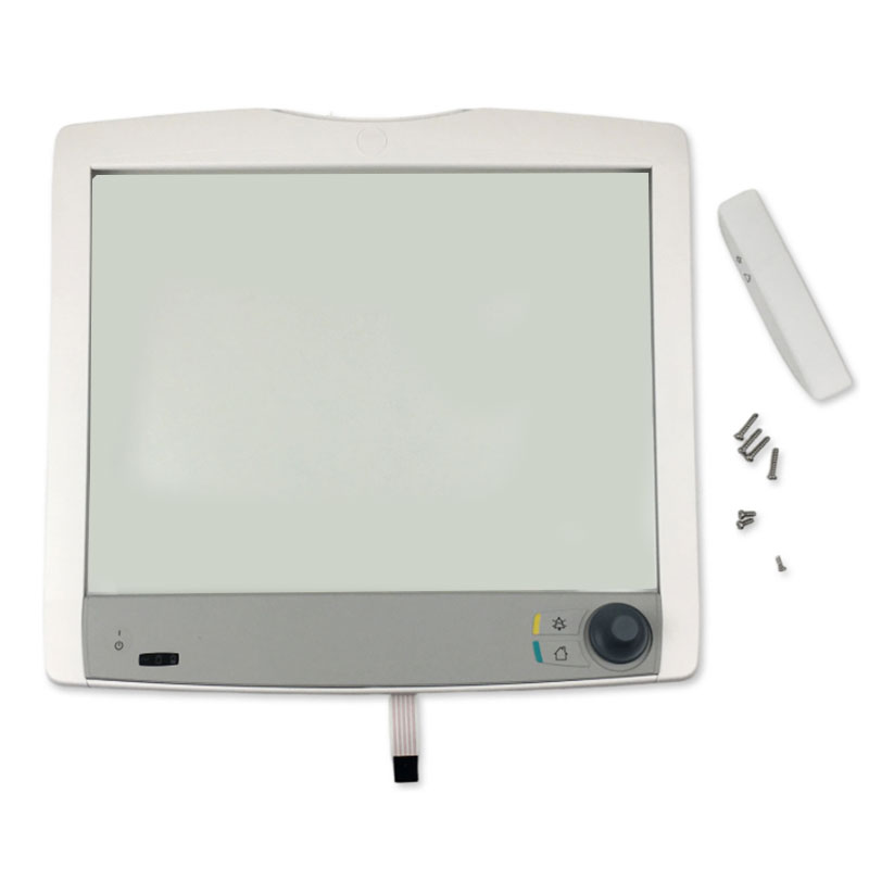 Compatible Front Case Kit W/ Touch Screen, Lampshades & Knob (comparable to GE Healthcare, used for B650)