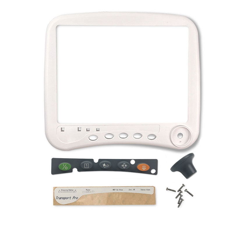 Compatible Front Case Kit W/ Button and Knob (comparable to GE Healthcare, used for Dash 4000)