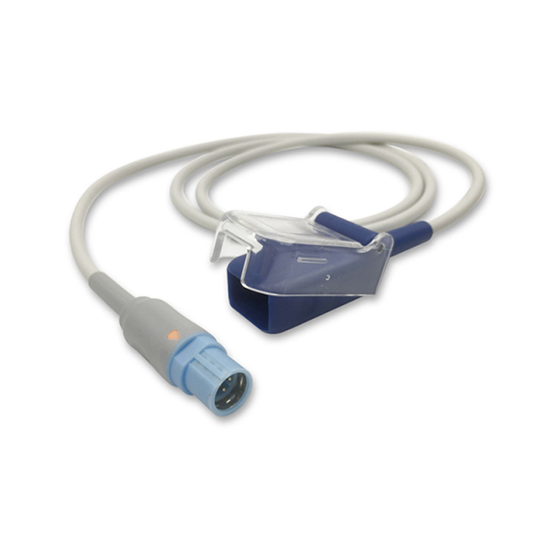 Compatible SpO2 Adapter Cable 1.2m (comparable to Draeger MS18683, used with Nellcor OxiMax Sensors) (comparable to Draeger MS18683) – image 1 of 2