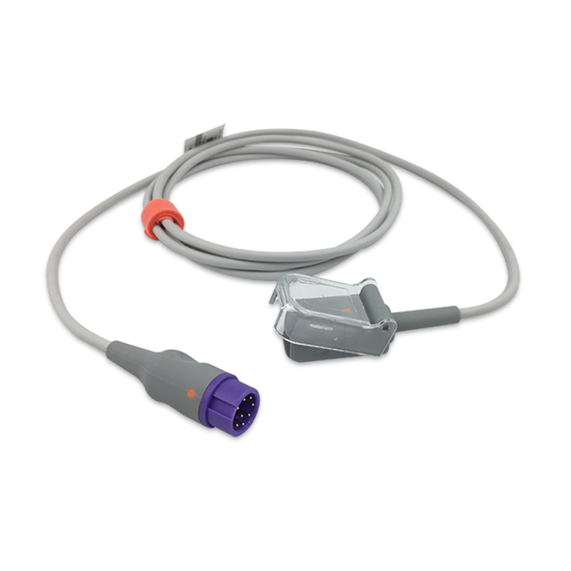 Compatible SpO2 Adapter Cable 2.4m (comparable to Mindray 115-020768-00, used with Masimo LNCS Sensors) (comparable to Mindray 115-020768-00) – image 1 of 2