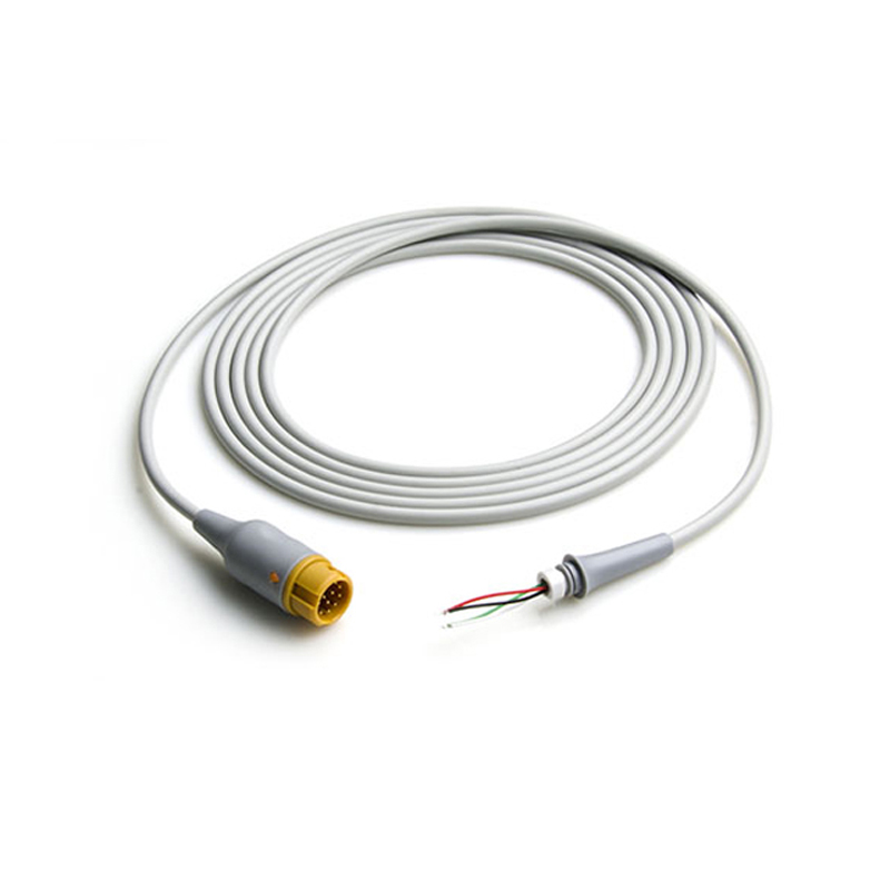 Compatible Toco Transducer Cable Assembly 3.0m (alternative to Philips, used for M1355A )