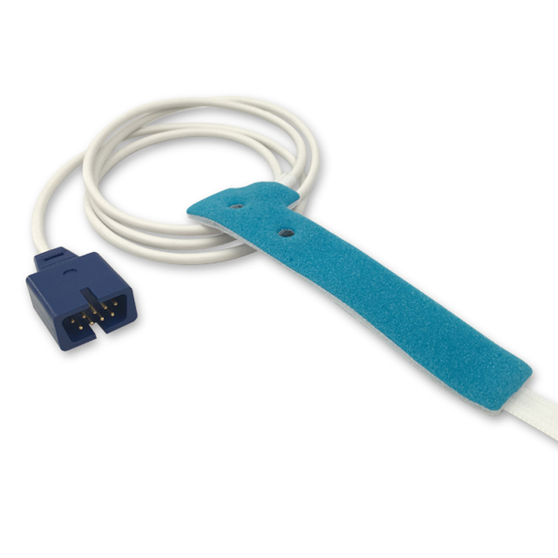Compatible Pediatric/Infant Non-adhesive Foam SpO2 Sensor 0.9m (comparable to Nellcor SC-PR, Technology: OxiMax) (comparable to Nellcor SC-PR) – image 1 of 2