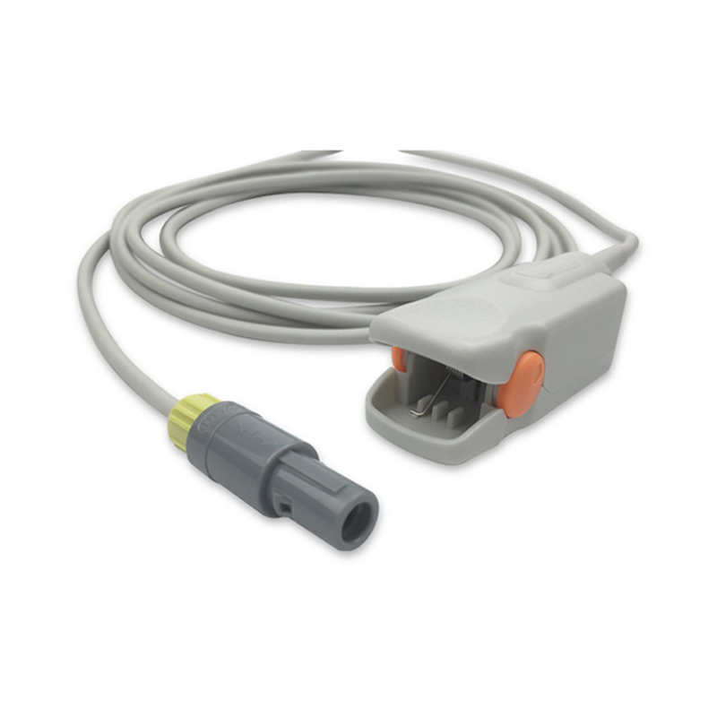 Compatible Adult Hard shell SpO2 Sensor 3.0m (comparable to Biolight ...