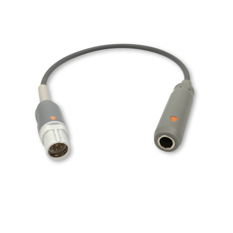 Compatible Temperature Adapter Cable 0.3m (for use with Draeger, used with: 400 Series Probe) – image 1 of 2