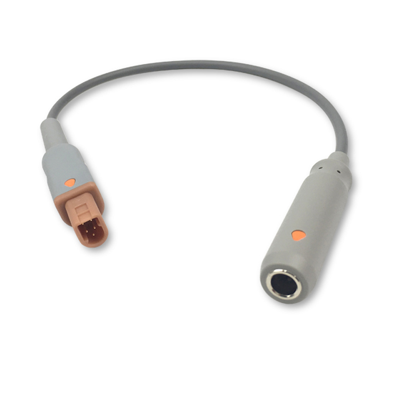 Compatible Temperature Adapter Cable 0.3m (for use with Mindray, used with: 400 Series Probe) – image 1 of 2