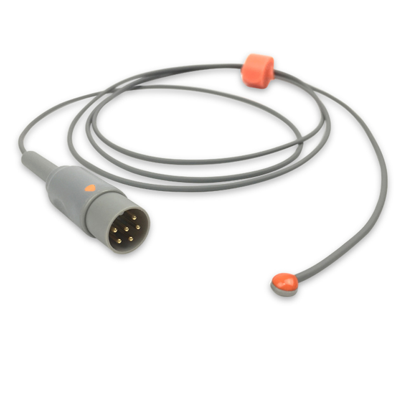 Compatible Pediatric/Neonate Skin Surface 2R x 6,868K Temperature Probe 1.5m (comparable to Draeger MU11225) (comparable to Draeger MU11225) – image 1 of 2