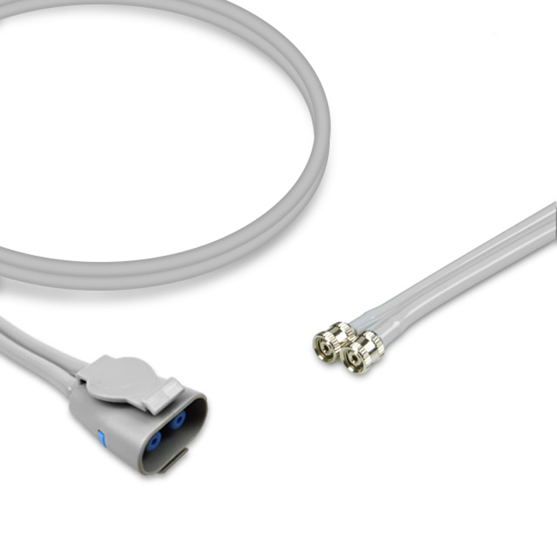 Compatible Adult/Pediatric 2-Tubes BP Air Hose, 2.5m (comparable to GE Healthcare 107365, use with: 2-Tube Screw Cuff) (comparable to GE Healthcare 107365)