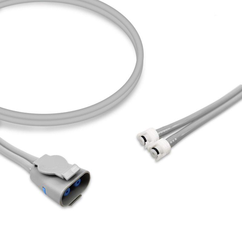 Compatible Adult/Pediatric 2-Tubes BP Air Hose, 3.6m (comparable to GE Healthcare 107363, use with: 2-Tube Female Submin Cuff) (comparable to GE Healthcare 107363)