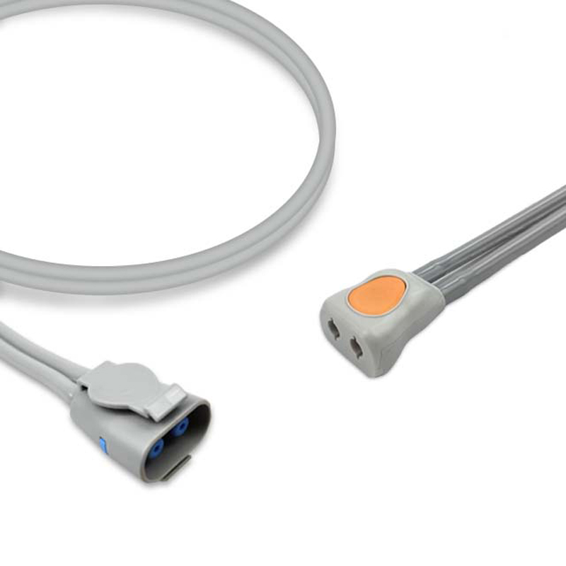 Compatible Adult/Pediatric 2-Tubes BP Air Hose, 3.6m (comparable to GE Healthcare 2058205-001, use with: 2-Tube DINACLICK Cuff) (comparable to GE Healthcare 2058205-001)