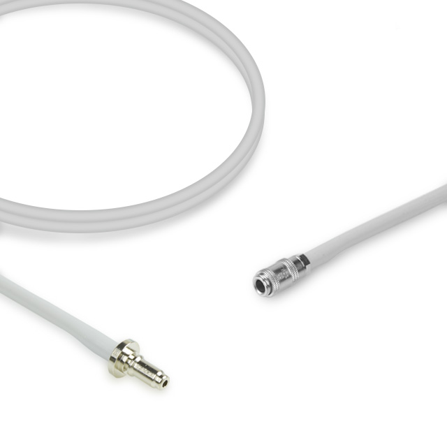 Compatible Adult/Pediatric 1-Tube BP Air Hose, 3.0m (comparable to Physio-Control 21300-007298, use with: 1-Tube Bayonet Cuff) (comparable to Physio-Control 21300-007298)