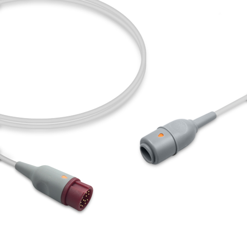 Compatible IBP Adapter Cable (comparable to Mindray 0010-21-12179, used with Edwards, Transducer) (comparable to Mindray 0010-21-12179) – image 1 of 2
