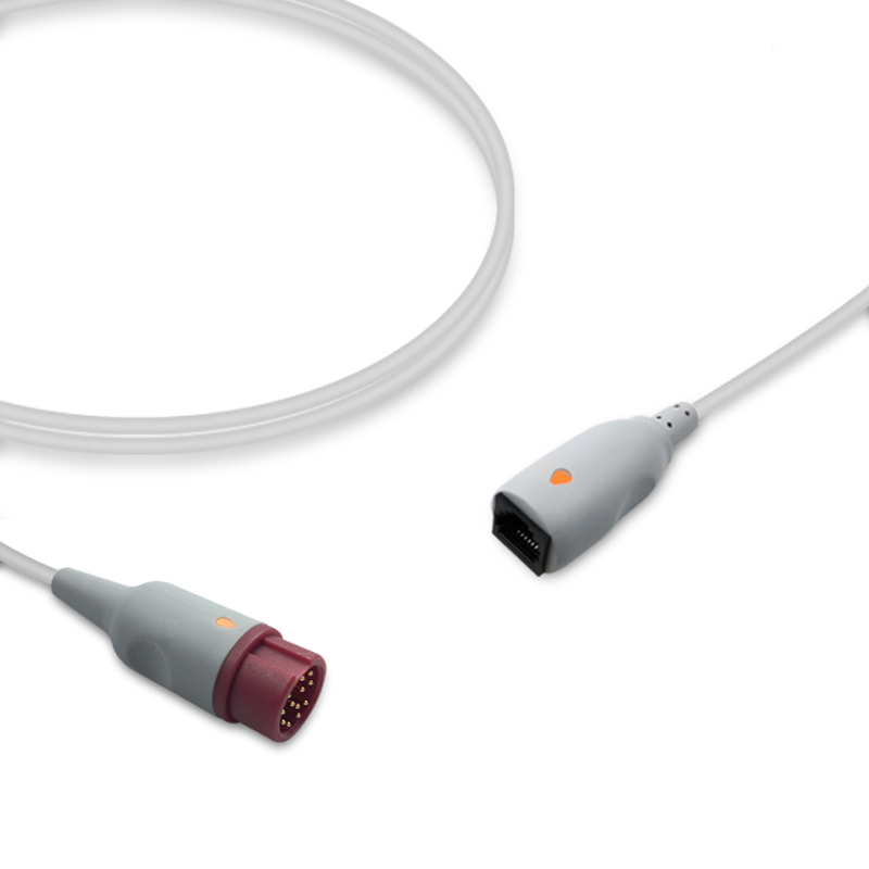 Compatible IBP Adapter Cable (comparable to Mindray 001C-30-70759, used with Medex Logical, Transducer) (comparable to Mindray 001C-30-70759) – image 1 of 2