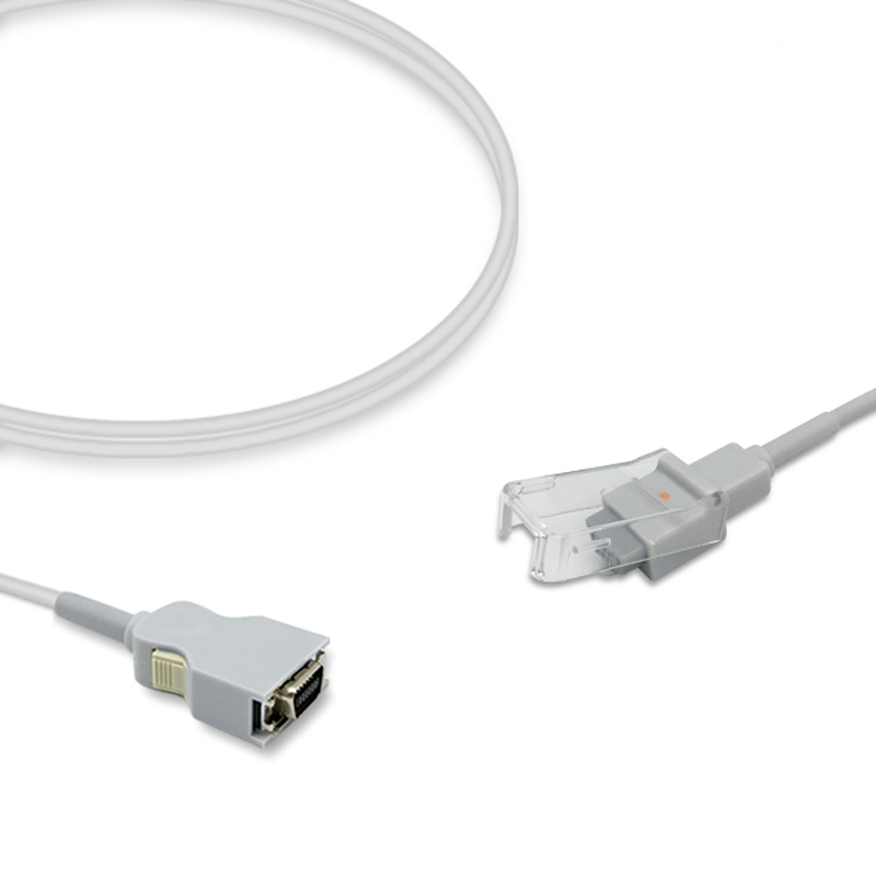 Compatible SpO2 Adapter Cable 1.2m (comparable to Masimo MNC-I (OEM is 3m), used with Nellcor Oxismart Sensors) (comparable to Masimo MNC-I (OEM is 3m)) – image 1 of 2