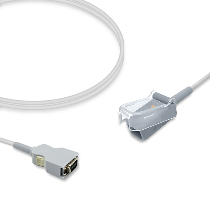 Compatible SpO2 Adapter Cable 2.4m (for use with Masimo, used with LNCS Sensors) (comparable to Masimo #1(2.4m)) – image 1 of 2