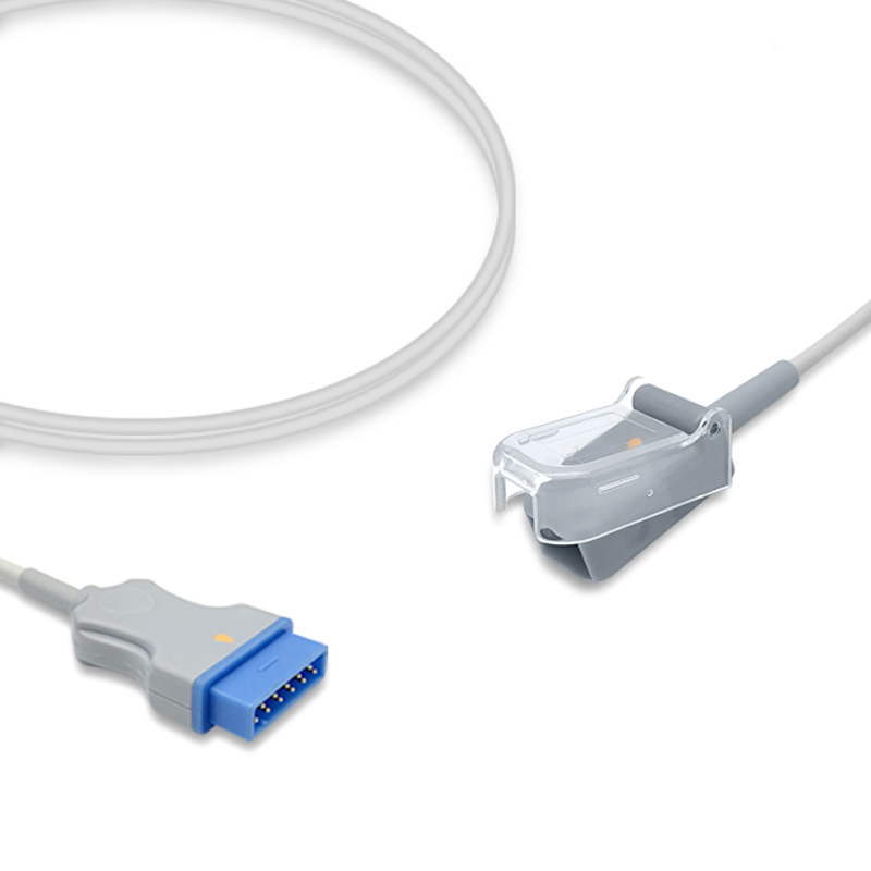 Compatible SpO2 Adapter Cable 1.2m (comparable to GE Healthcare LNC GE4, used with Masimo LNCS Sensors) (comparable to GE Healthcare LNC GE4) – image 1 of 2