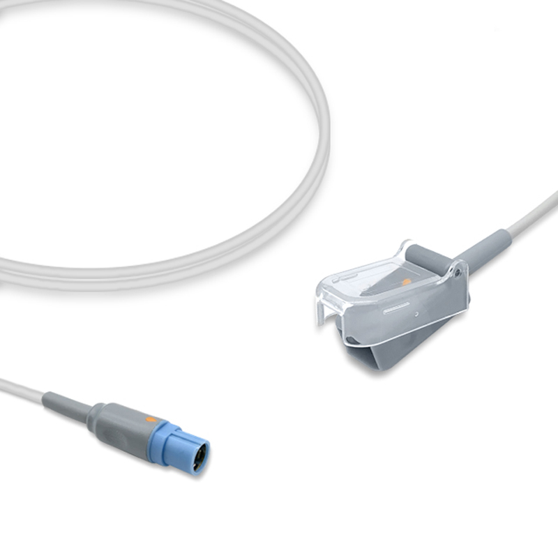 Compatible SpO2 Adapter Cable 2.4m (comparable to Draeger MS17522, used with Masimo LNCS Sensors) (comparable to Draeger MS17522) – image 1 of 2