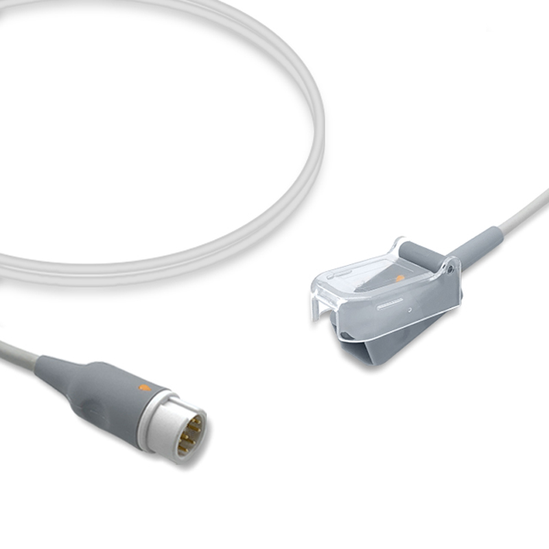 Compatible SpO2 Adapter Cable 2.4m (comparable to Mindray 115-023135-00, used with Masimo LNCS Sensors) (comparable to Mindray 115-023135-00) – image 1 of 2