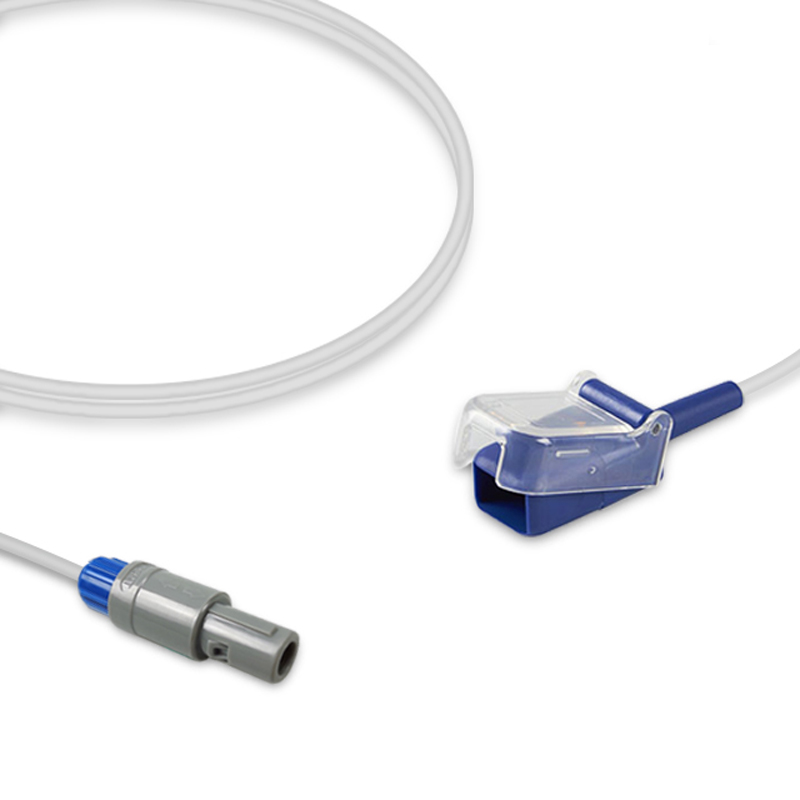 Compatible SpO2 Adapter Cable 3.0m (comparable to Edan MS1-30131, used with Nellcor OxiMax Sensors) (comparable to Edan MS1-30131) – image 1 of 2