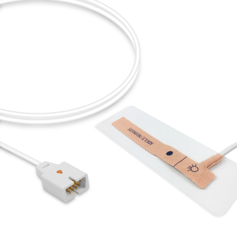 Compatible Adult/Neonate Non-woven Adhesive SpO2 Sensor 0.9m (comparable to Nellcor N25, Technology: Oxismart) (comparable to Nellcor N25) – image 1 of 2