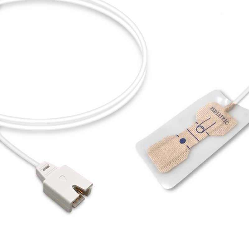 Compatible Pediatric Non-woven Adhesive SpO2 Sensor 0.9m (comparable to Masimo 2318 (LNCS Pdtx-3), Technology: LNCS) (comparable to Masimo 2318 (LNCS Pdtx-3)) – image 1 of 2