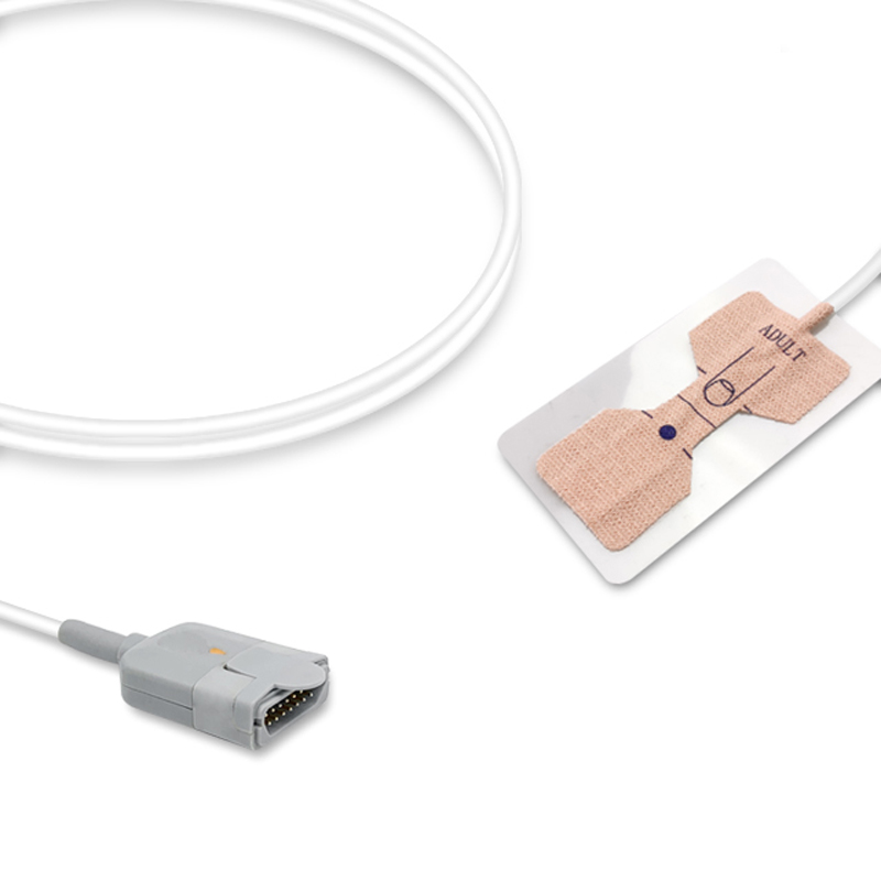 Compatible Adult Non-woven Adhesive SpO2 Sensor 0.9m (comparable to Masimo 2508 (M-LNCS Adtx), Technology: M LNCS) (comparable to Masimo 2508  (M-LNCS Adtx)) – image 1 of 2