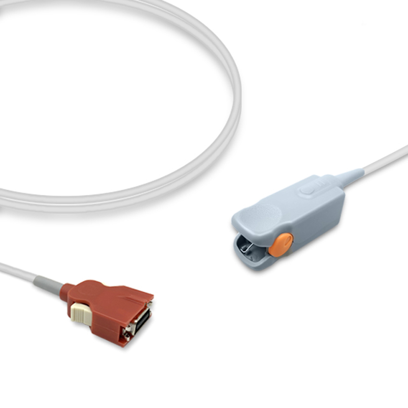 Compatible Pediatric Finger Clip SpO2 Sensor 3.0m (comparable to Masimo 2257 (DCIP-dc8), Technology: Rainbow) (comparable to Masimo 2257 (DCIP-dc8)) – image 1 of 2