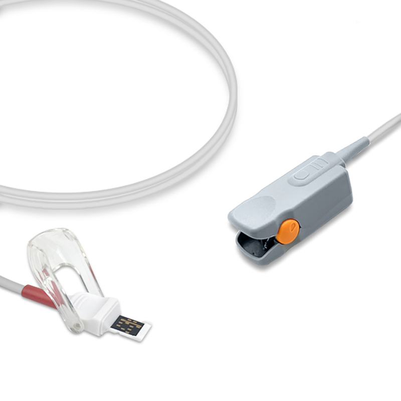 Compatible Adult Finger Clip SpO2 Sensor 1.0m (comparable to Masimo 4050 (RD SET DCI), Technology: RD) (comparable to Masimo 4050 (RD SET DCI)) – image 1 of 2