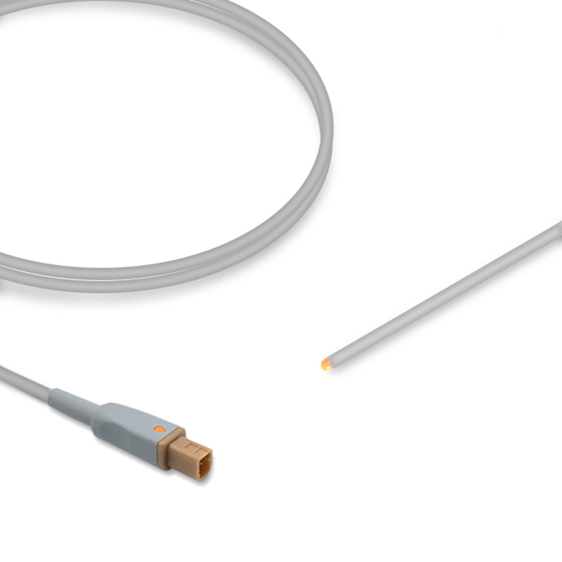 Compatible Adult General (Oral/Rectal) Temperature Probe 3.0m (comparable to Datascope 040-000055-00) (comparable to Datascope 040-000055-00) – image 1 of 2